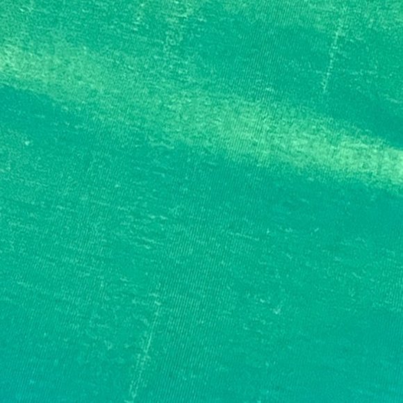 PIER 1 Silky Lidded Round Canister Lined Deep Green Storage 4.75" x 4.75" - Picture 3 of 6